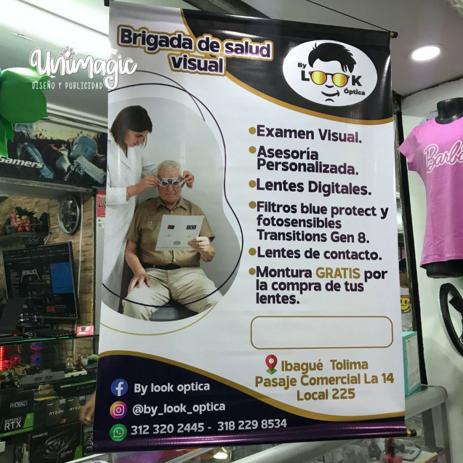 Pendón Medida 70x100 Pendón Medida 70x100