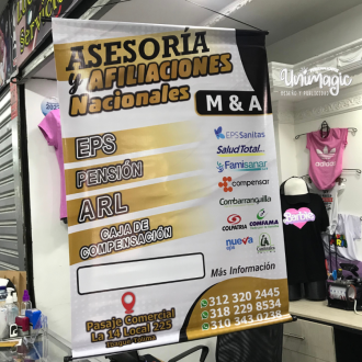 Pendón Medida 70x100 Pendón Medida 70x100