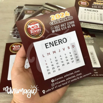 Calendario Mini con Iman