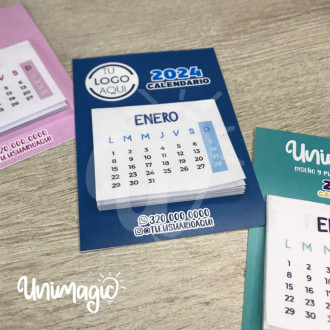Calendario Mini con Iman