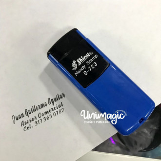 Sello de Bolsillo Handy Shiny Ref. S-723 Medida 47 X 17 mm