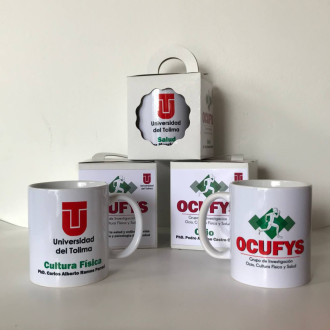Mug Blanco 11 onz Personalizado con caja -